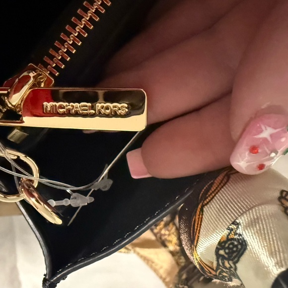 MICHAEL MICHAEL KORS “Mercer” NWT Black leather messenger Bag Full Inclusion! - Picture 5 of 11